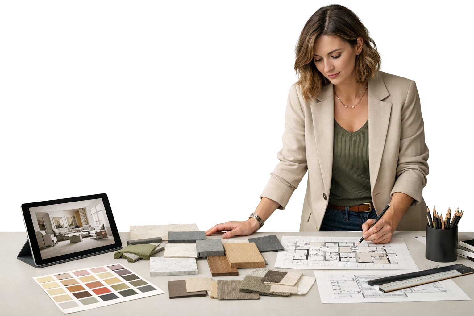 Interior design studio showcase